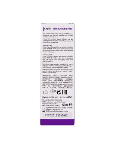 Hot - v-activ spray estimulante para mujer 50 ml
