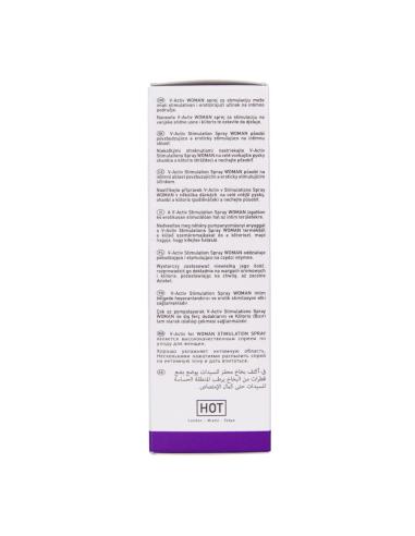 Hot - v-activ spray estimulante para mujer 50 ml