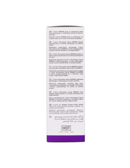 Hot - v-activ spray estimulante para mujer 50 ml