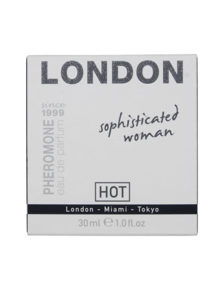 Hot - perfume con feromonas london sophisticated mujer 30 ml