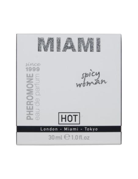 Hot - perfume con feromonas miami spicy mujer 30 ml