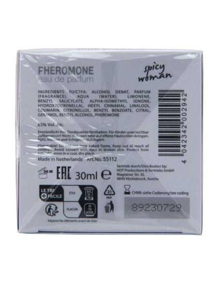 Hot - perfume con feromonas miami spicy mujer 30 ml