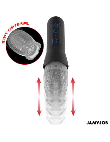 Jamyjob - blow-r masturbador con thrusting y rotación