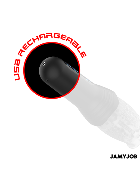Jamyjob - blow-r masturbador con thrusting y rotación