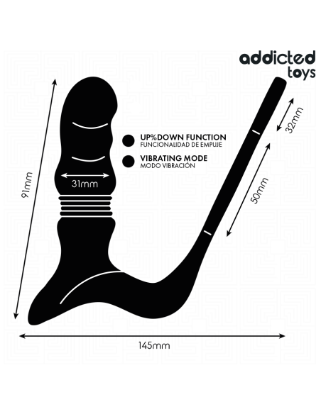 Addicted toys - anillo prostático up&down