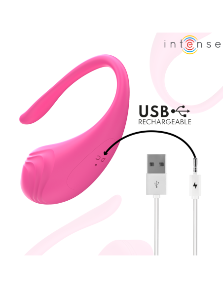 Intense - olivia huevo vibrador rosa control remoto