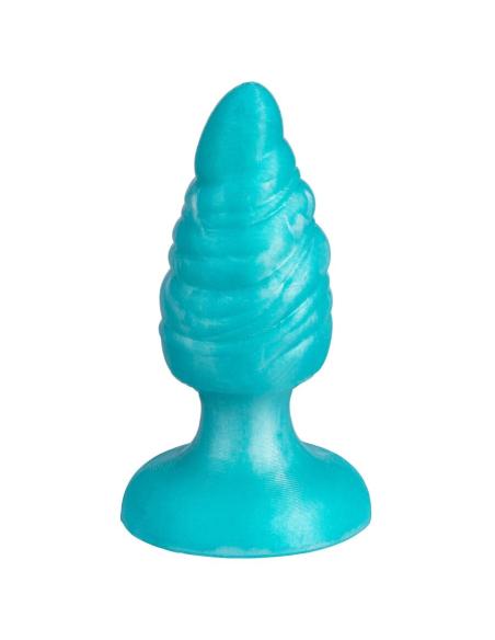 Silexd - melty plug anal fantasy silicona liquida termoreactivo azul celeste 9.2 cm