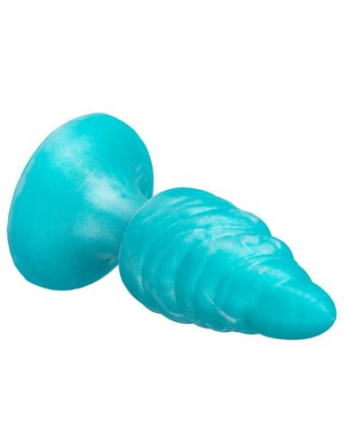 Silexd - melty plug anal fantasy silicona liquida termoreactivo azul celeste 9.2 cm