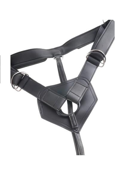 King cock - harness con pene realístico 17.8 cm