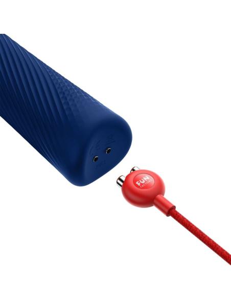 Fun factory - vim wand rumble vibrador recargable silicona naranja