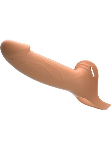 Pretty love - landon strap-on con vibración claro