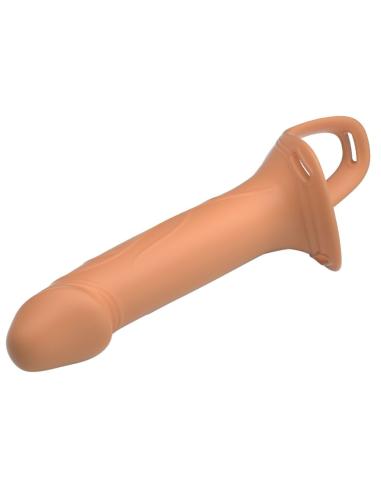 Pretty love - landon strap-on con vibración claro