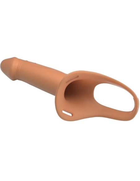 Pretty love - landon strap-on con vibración claro