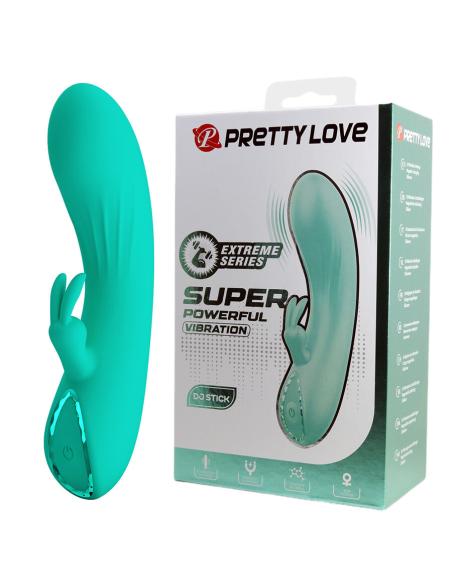 Pretty love- dj stick vibrador punto g turquesa