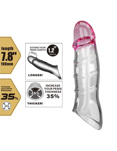 Pretty love - darnell funda para pene efecto transparente