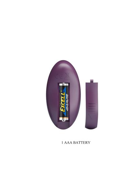 Pretty love - luka sit-down vibrador con efecto calor y control remoto