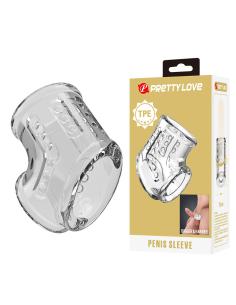 Pretty love - funda corta para pene transaparente