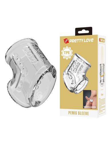 Pretty love - funda corta para pene transaparente