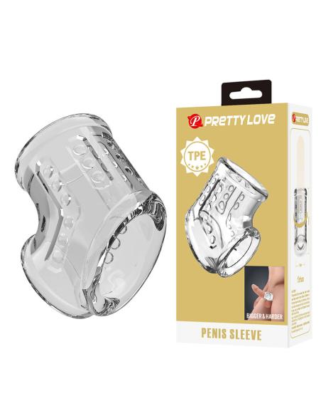 Pretty love - funda corta para pene transaparente