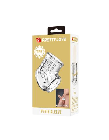 Pretty love - funda corta para pene transaparente