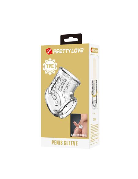 Pretty love - funda corta para pene transaparente