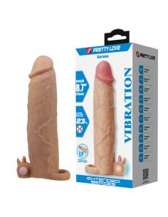 Pretty love - xerxes funda para pene con estimulador de clítoris y vibración