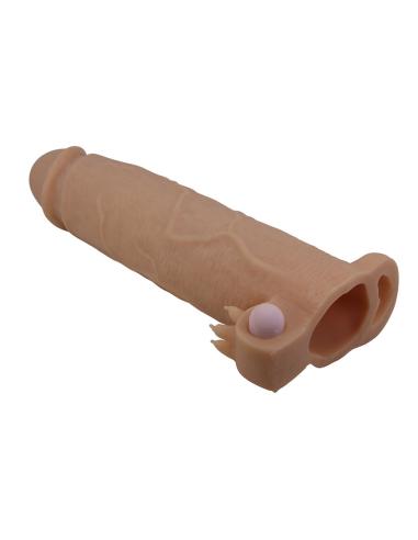 Pretty love - xerxes funda para pene con estimulador de clítoris y vibración