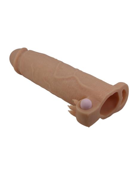 Pretty love - xerxes funda para pene con estimulador de clítoris y vibración
