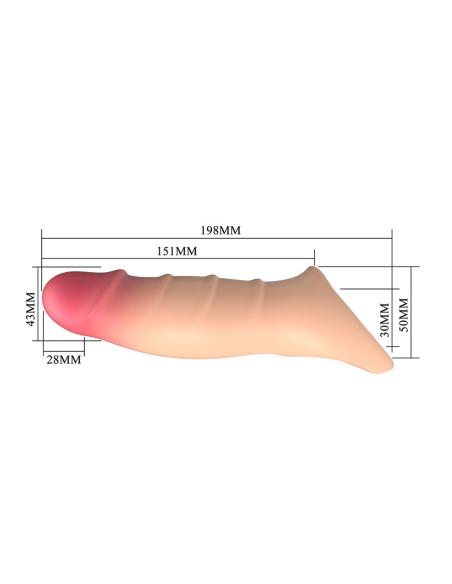Pretty love - darnell funda para pene efecto realista