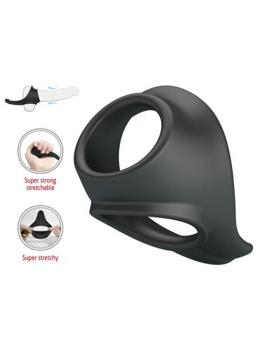 Crazy bull - zadok anillo ergonómico con estimulador de periné