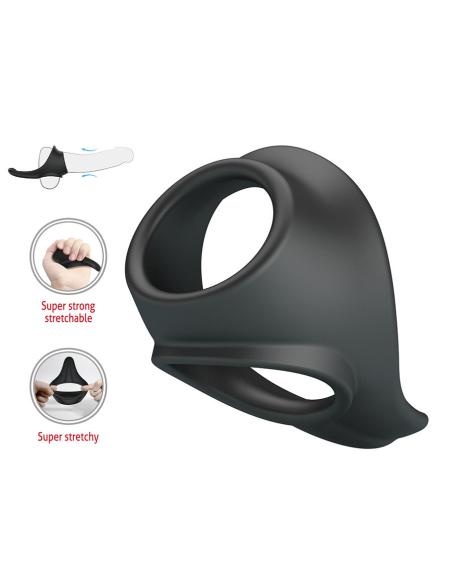 Crazy bull - zadok anillo ergonómico con estimulador de periné