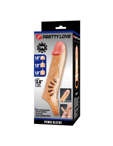 Pretty love- funda para pene con extensores