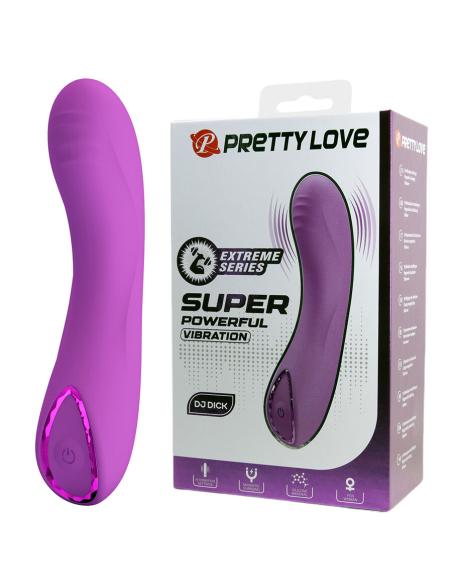 Pretty love - dj dick vibrador punto g morado