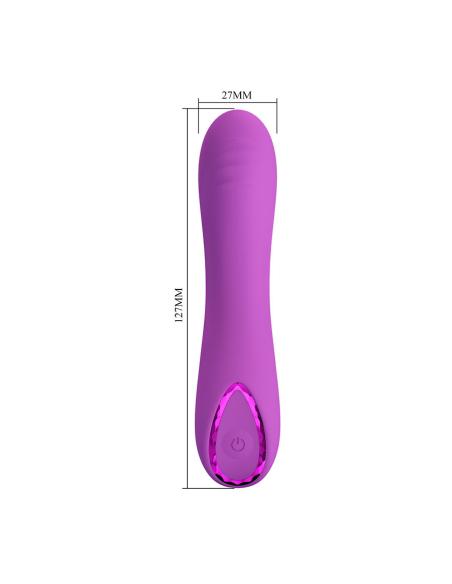 Pretty love - dj dick vibrador punto g morado