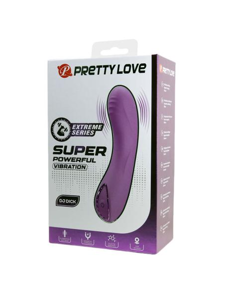 Pretty love - dj dick vibrador punto g morado