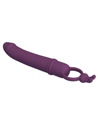 Pretty love - cora vibrador forma pene con anillo de sujeción