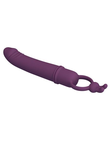 Pretty love - cora vibrador forma pene con anillo de sujeción