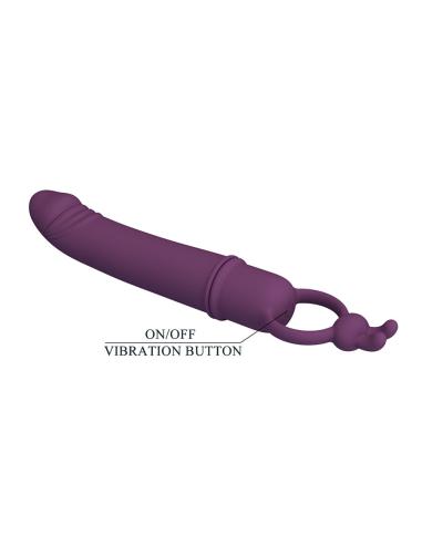 Pretty love - cora vibrador forma pene con anillo de sujeción