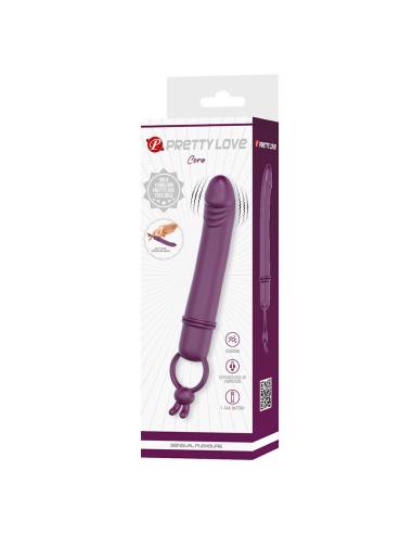 Pretty love - cora vibrador forma pene con anillo de sujeción