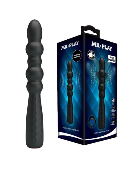 Mr play - plug anal flexible con vibración