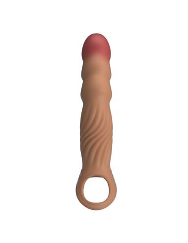 Pretty love - funda para pene texturizada con vibración y control remoto
