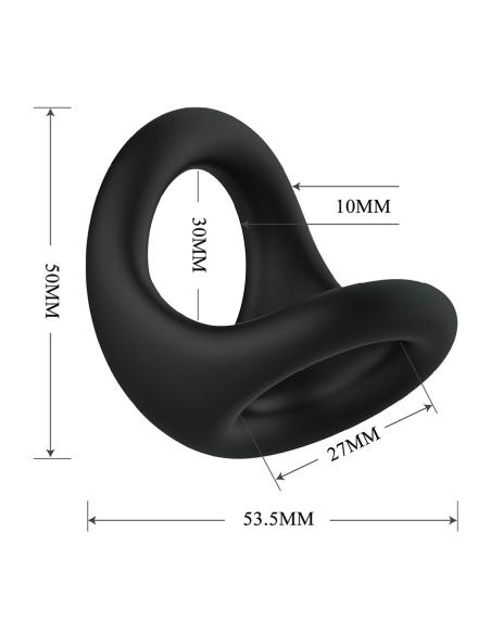 Crazy bull - nestor anillo ergonómico para pene y testículos