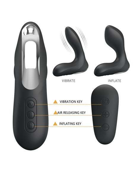 Mr play - masajeador de próstata con vibración control remoto