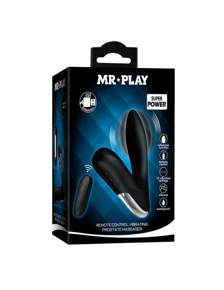 Mr play - masajeador de próstata con vibración control remoto