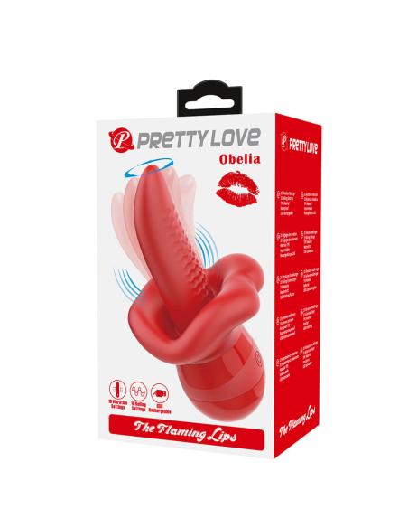 Pretty love - obelia lengua masturbadora con movimiento orbital