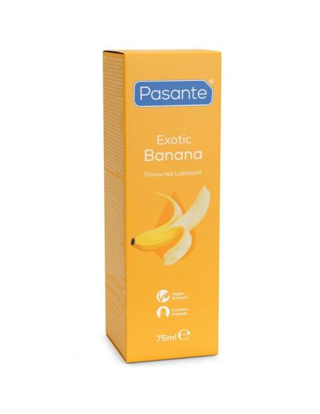 Pasante - lubricante sabor banana a base de agua 75 ml