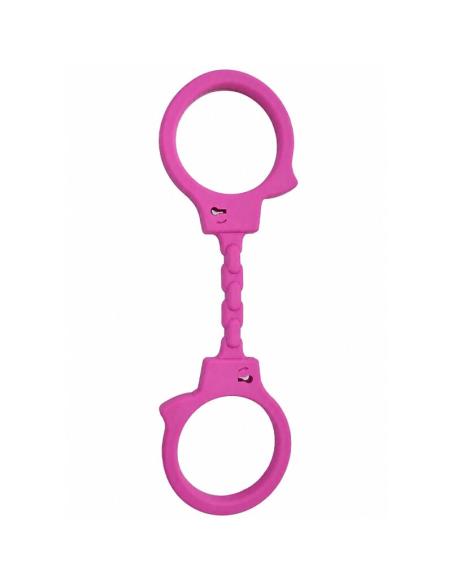 Diablo picante - esposas silicona fuscia