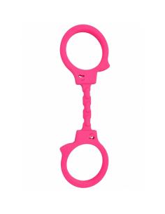 Diablo picante - esposas silicona rosa