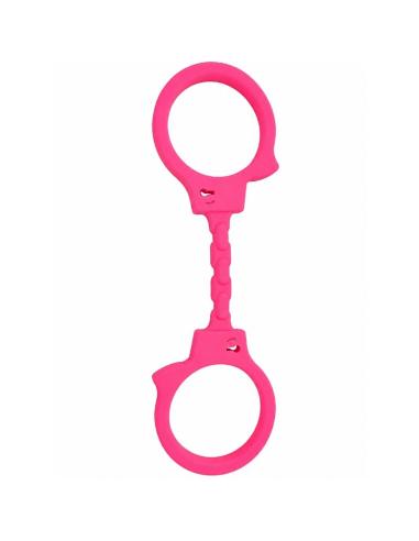 Diablo picante - esposas silicona rosa