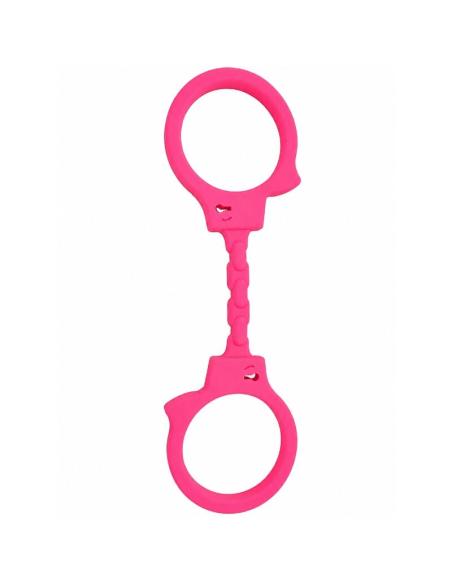 Diablo picante - esposas silicona rosa